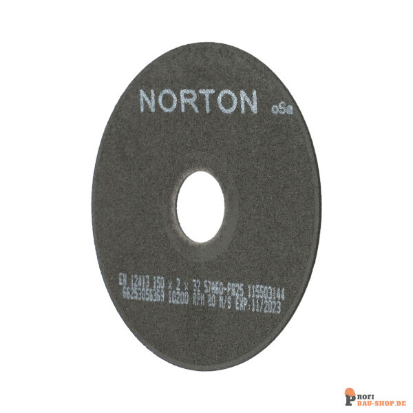 nortonschleifmittel/NORTON_schleifmittel_66253056369 Flat cutting off wheel Non-Reinforced Cut-Off-Norton NRCO-150x2x32-57A60PB25_195219
